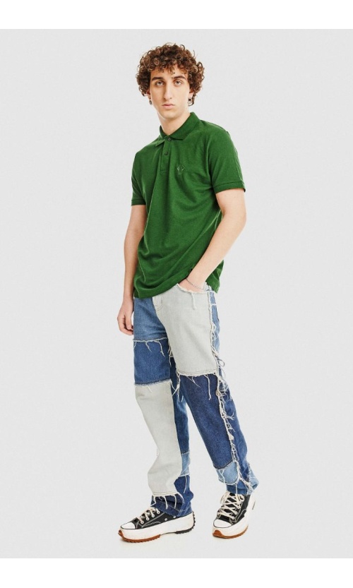 Prophet Ανδρικό Pique Polo Shirt 231430024 Βαμβακερό Regular-Fit - Green