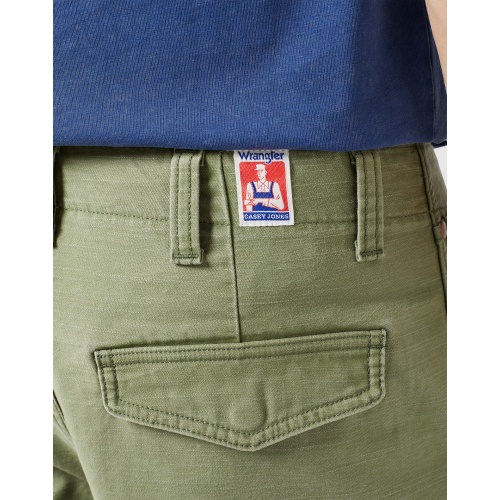 Wrangler × Casey Jones Ανδρικό Cargo Shorts 112350909 Βαμβακερό Regular-Fit – Olive