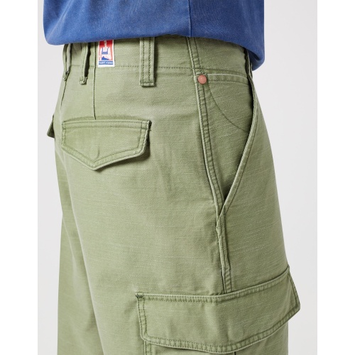 Wrangler × Casey Jones Ανδρικό Cargo Shorts 112350909 Βαμβακερό Regular-Fit – Olive