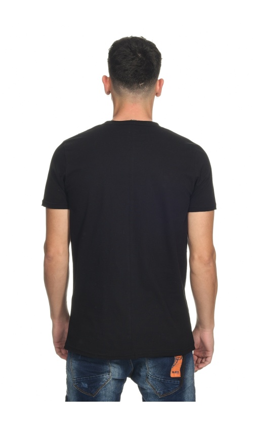 Bigbong Ανδρικό PLATA O PLOMO T-Shirt Βαμβακερό Regular-Fit – Black