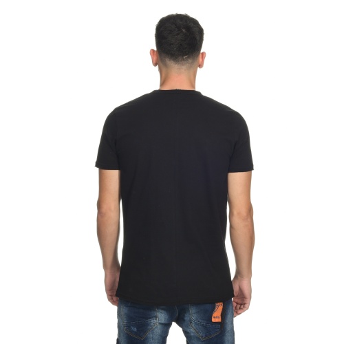 Bigbong Ανδρικό SHELBY T-Shirt Βαμβακερό Regular-Fit – Black