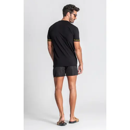 Gianni Kavanagh Ανδρικό AUTHENTIC T-Shirt Βαμβακερό Slim-Fit – Black