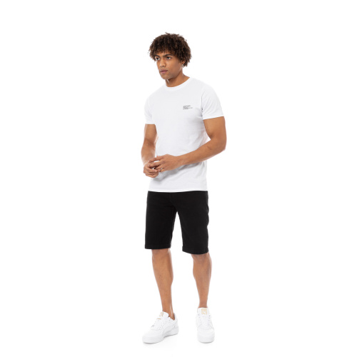 Cover Denim Ανδρικό V DATE GV044-28 Denim Shorts Βαμβακερό Slim-Fit – Black