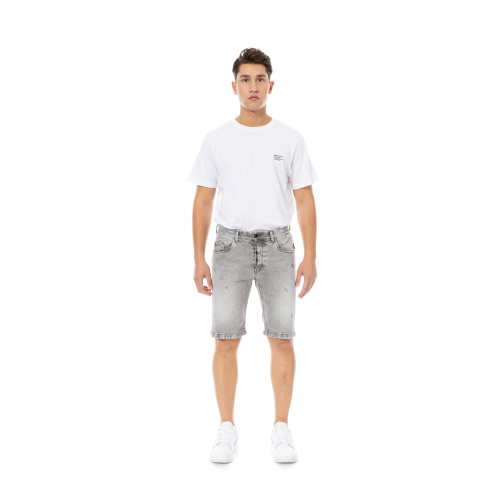 Cover Denim Ανδρικό V DATE KV844-28 Denim Shorts Βαμβακερό Slim-Fit – Grey